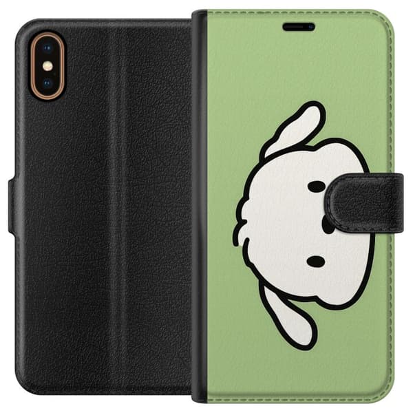 Apple iPhone XS Lommeboketui Snoopy Flip