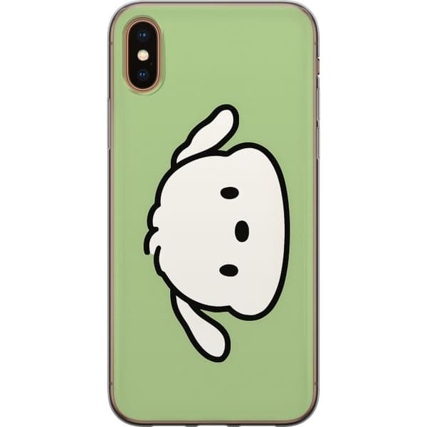 Apple iPhone XS Gjennomsiktig deksel Snoopy Flip