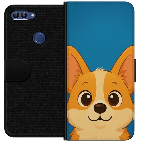 Huawei P smart Lommeboketui Hello Corgi