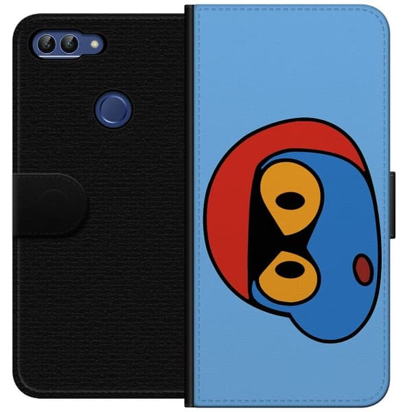 Huawei P smart Plånboksfodral Bold Bot Head