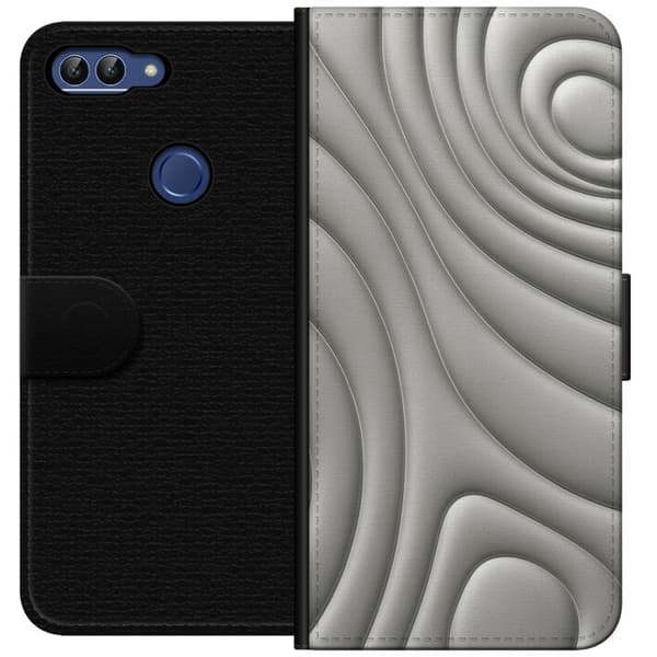 Huawei P smart Lompakkokotelo Hopea-aallot