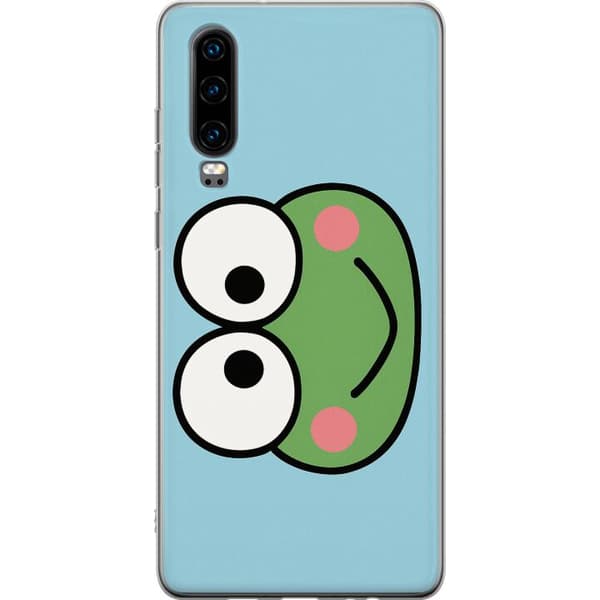 Huawei P30 Läpinäkyvä kuori Keroppi Smile
