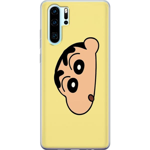 Huawei P30 Pro Gjennomsiktig deksel Peeking Shinchan