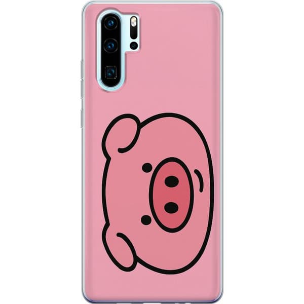 Huawei P30 Pro Gennemsigtig cover Kawaii Piggy