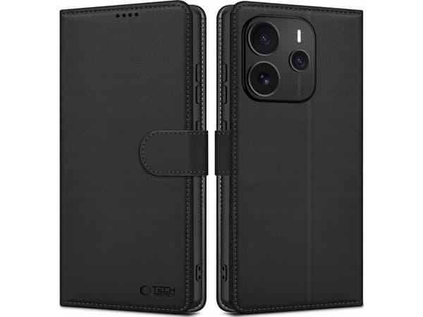 Tech-Protect Wallet Xiaomi Redmi Note 14 5G / Poco M7 PRO 5G matte black