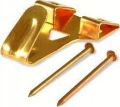 Suki PICTURE HOOK PLAT 3/2 HOLES 31X20/6PCS