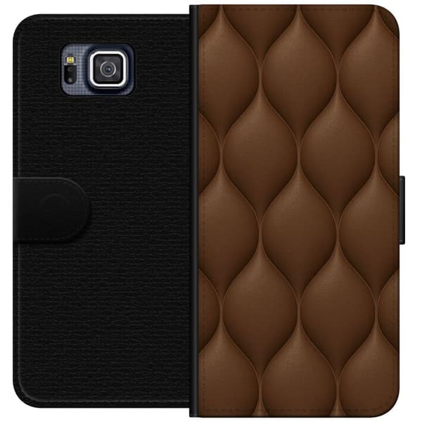 Samsung Galaxy Alpha Plånboksfodral Cocoa Scales