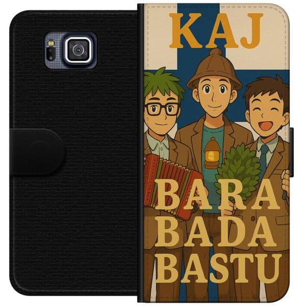 Samsung Galaxy Alpha Plånboksfodral Bara bada bastu KAJ