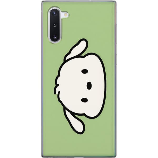 Samsung Galaxy Note10 Genomskinligt Skal Snoopy Flip