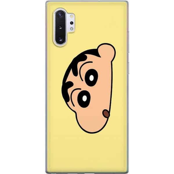 Samsung Galaxy Note10+ Läpinäkyvä kuori Peeking Shinchan