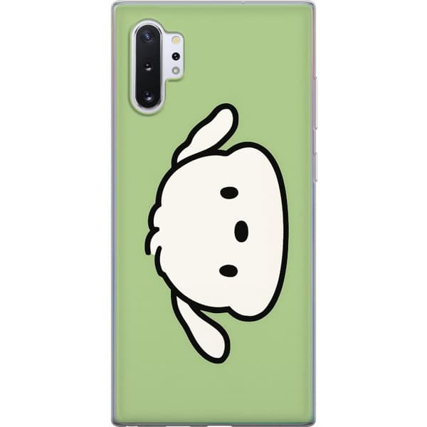 Samsung Galaxy Note10+ Genomskinligt Skal Snoopy Flip