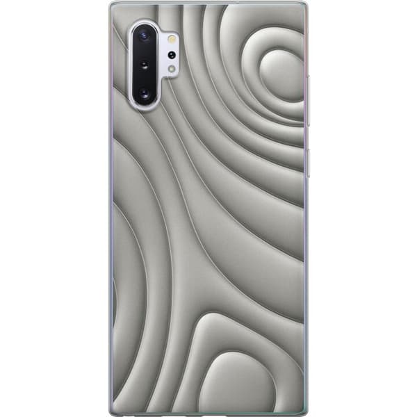 Samsung Galaxy Note10+ Läpinäkyvä kuori Hopea-aallot