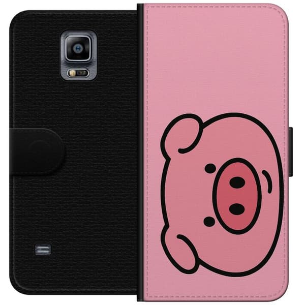 Samsung Galaxy Note 4 Tegnebogsetui Kawaii Piggy