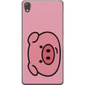 Miniatyrbilde 1 av 3: Sony Xperia Z3 Gjennomsiktig deksel Kawaii Piggy