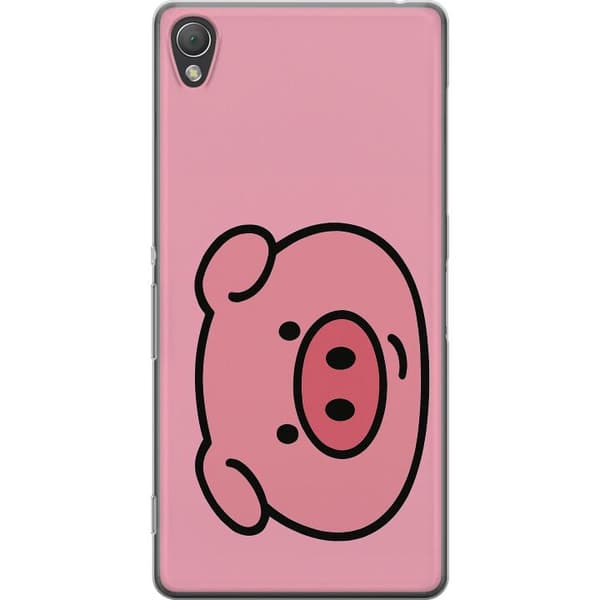 Sony Xperia Z3 Gennemsigtig cover Kawaii Piggy