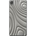 Miniatyrbild 1 av 3: Sony Xperia Z3 Genomskinligt Skal Silver Waves
