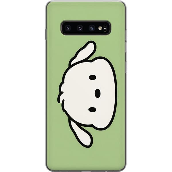 Samsung Galaxy S10 Gennemsigtig cover Snoopy Flip