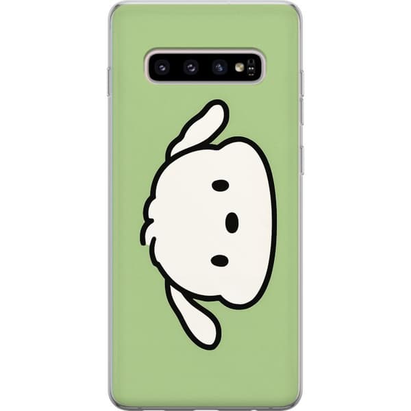 Samsung Galaxy S10+ Gennemsigtig cover Snoopy Flip