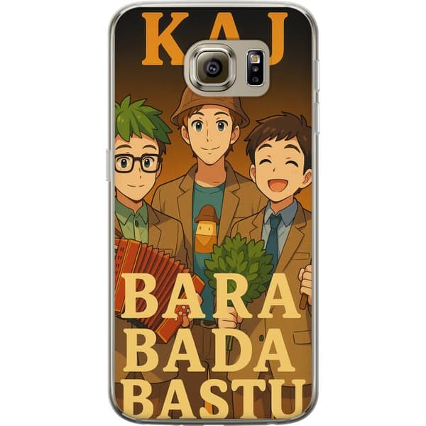 Samsung Galaxy S6 Gennemsigtig cover KAJ Bara kun bader i saunaen