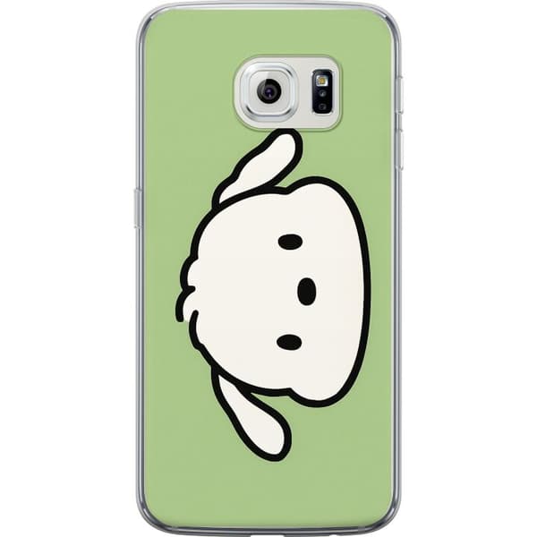 Samsung Galaxy S6 edge Gennemsigtig cover Snoopy Flip