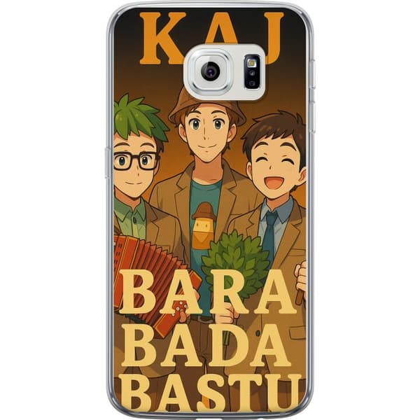 Samsung Galaxy S6 edge Gennemsigtig cover KAJ Bara kun bader i saunaen