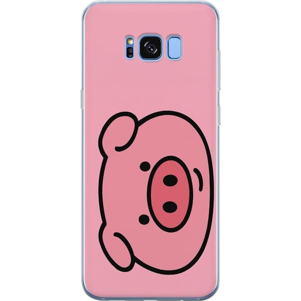 Samsung Galaxy S8 Gjennomsiktig deksel Kawaii Piggy