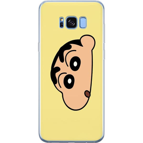 Samsung Galaxy S8+ Gjennomsiktig deksel Peeking Shinchan