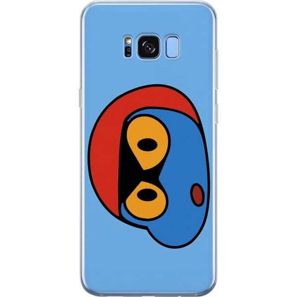 Samsung Galaxy S8+ Gjennomsiktig deksel Bold Bot Head