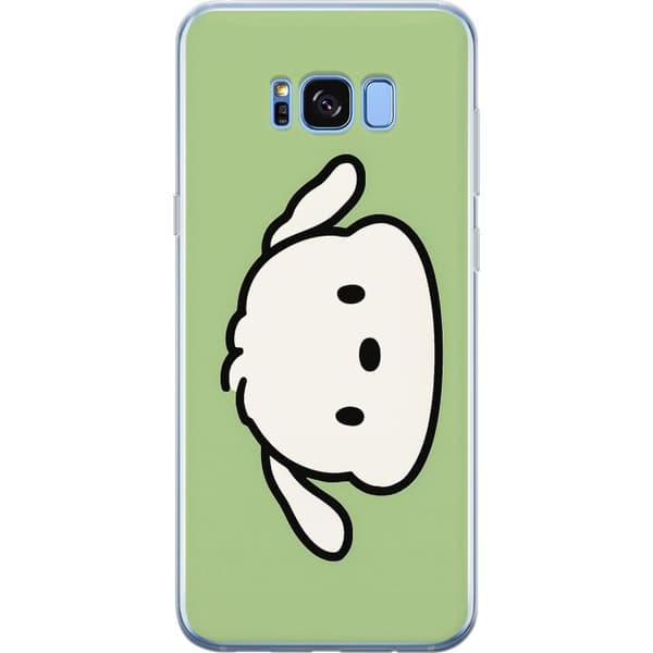 Samsung Galaxy S8+ Gjennomsiktig deksel Snoopy Flip