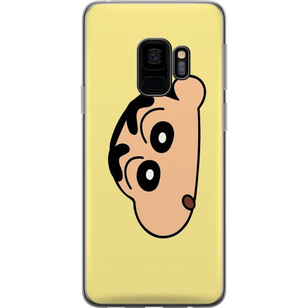 Samsung Galaxy S9 Gjennomsiktig deksel Peeking Shinchan