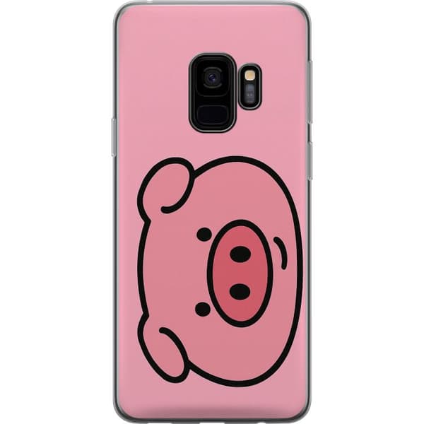 Samsung Galaxy S9 Gjennomsiktig deksel Kawaii Piggy