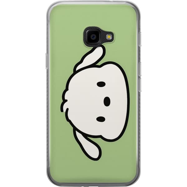 Samsung Galaxy Xcover 4 Läpinäkyvä kuori Snoopy Flip
