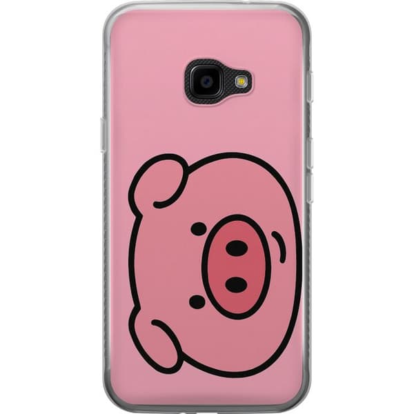 Samsung Galaxy Xcover 4 Gennemsigtig cover Kawaii Piggy
