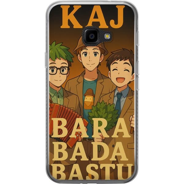 Samsung Galaxy Xcover 4 Genomskinligt Skal KAJ Bara bada bastu
