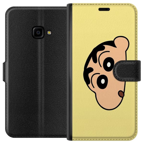 Samsung Galaxy Xcover 4 Tegnebogsetui Peeking Shinchan