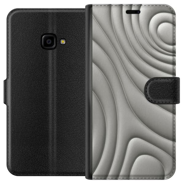 Samsung Galaxy Xcover 4 Lompakkokotelo Hopea-aallot