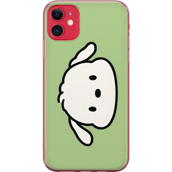 Apple iPhone 11 Genomskinligt Skal Snoopy Flip
