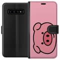 Miniatyrbilde 1 av 3: Samsung Galaxy S10 Lommeboketui Kawaii Piggy