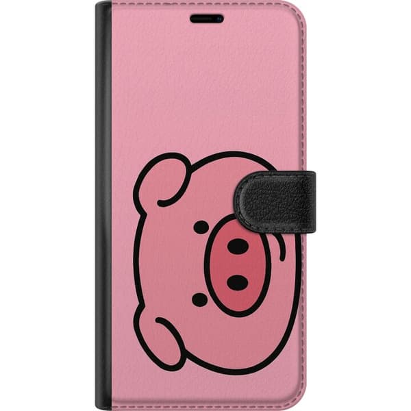 Apple iPhone XR Lompakkokotelo Kawaii Piggy