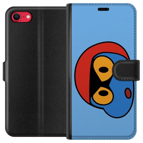 Apple iPhone 7 Tegnebogsetui Bold Bot Head