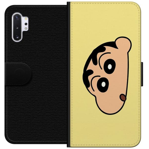 Samsung Galaxy Note10+ Plånboksfodral Peeking Shinchan