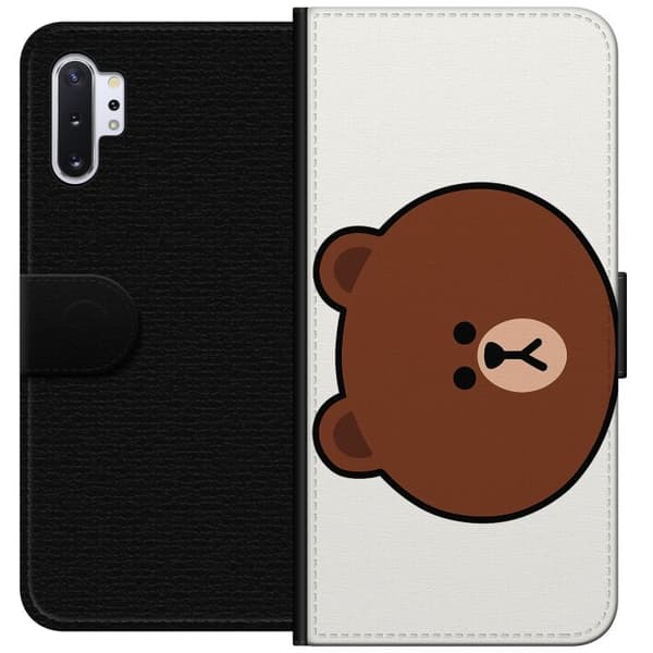 Samsung Galaxy Note10+ Tegnebogsetui line friends brown