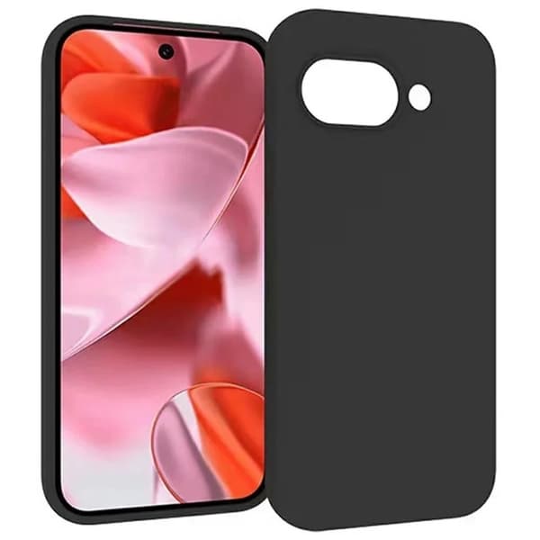 Google Pixel 9a - Matt TPU Mjuk Skal - Svart