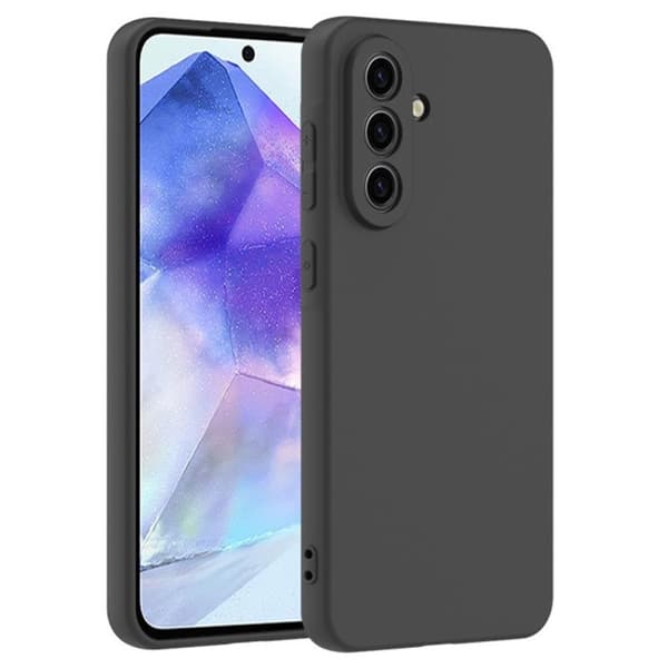 Samsung Galaxy A26 5G - Matt TPU Mjuk Skal - Svart