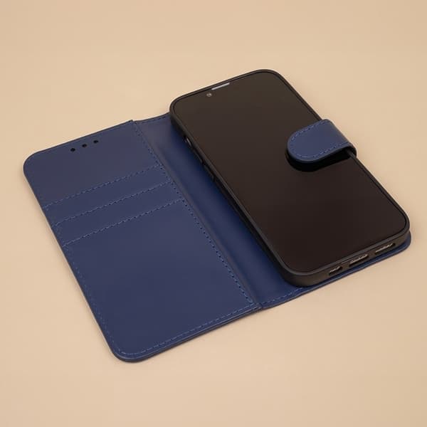 Samsung Galaxy A36 5G - Book Case Fodral Mobilplånbok Marinblå