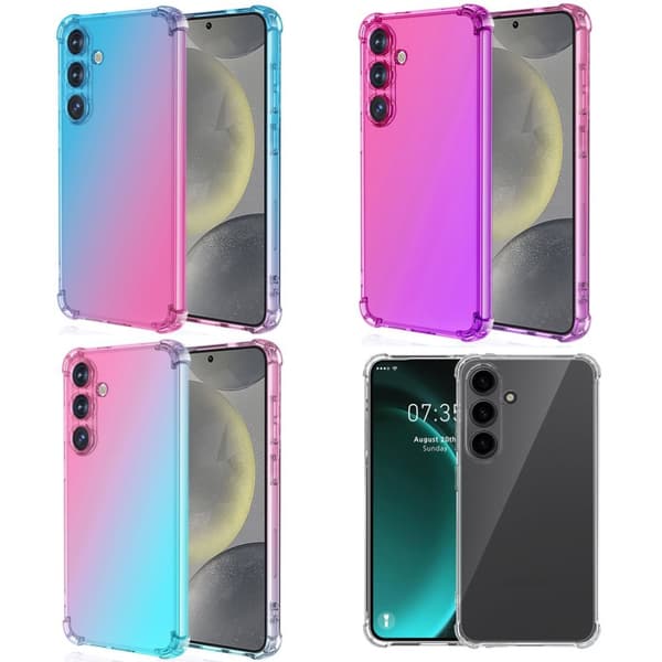 Samsung Galaxy S25 - Gradient luftkudd-TPU-fodral