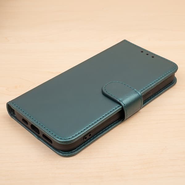 Samsung Galaxy S25 Plus - Smart Classic Mobilplånbok Mörkgrön
