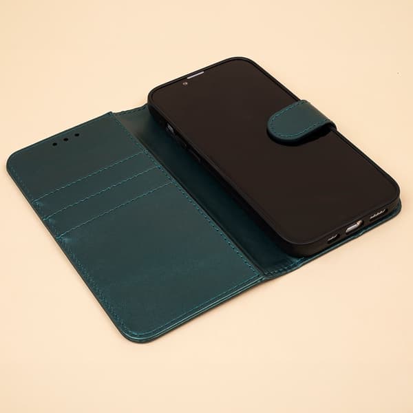 Samsung Galaxy S25 Ultra - Smart Classic Mobilplånbok Mörkgrön