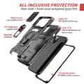 Miniatyrbillede 8 af 8: 3-Pack IPhone 13 .1 Full Skal Skydd o 2 Bakskal