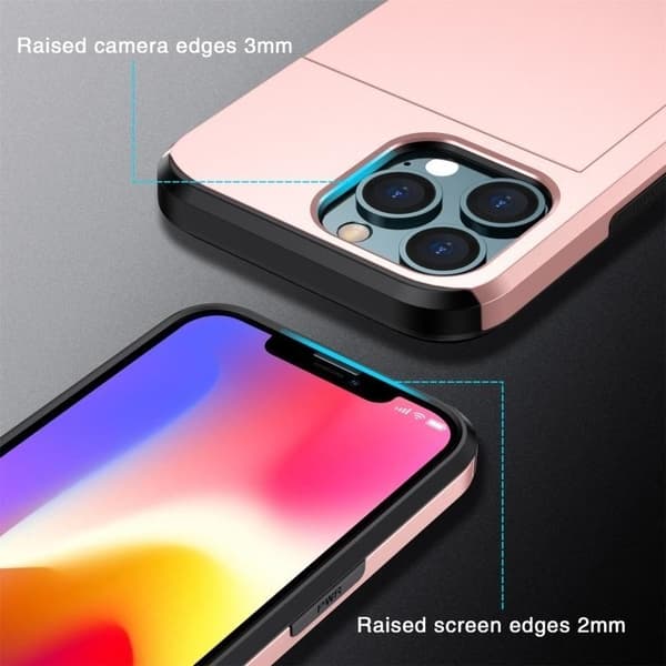 3-Pack Iphone 13 Pro Max . 1 Plånboksfodral o 2 Bakskal